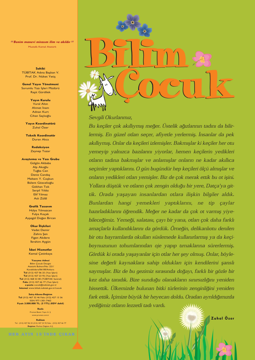 Bilim ve Çocuk Sayı 101 Mayıs 2006 PDF İndir – Kolektif