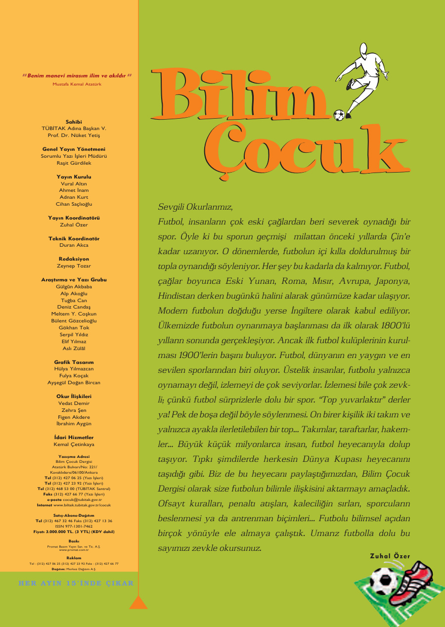 Bilim ve Çocuk Sayı 102 Haziran 2006 PDF İndir – Kolektif