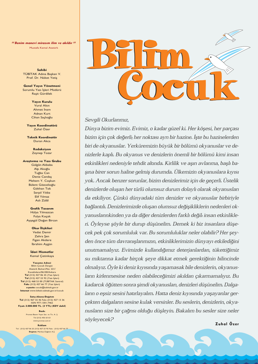 Bilim ve Çocuk Sayı 104 Ağustos 2006 PDF İndir – Kolektif
