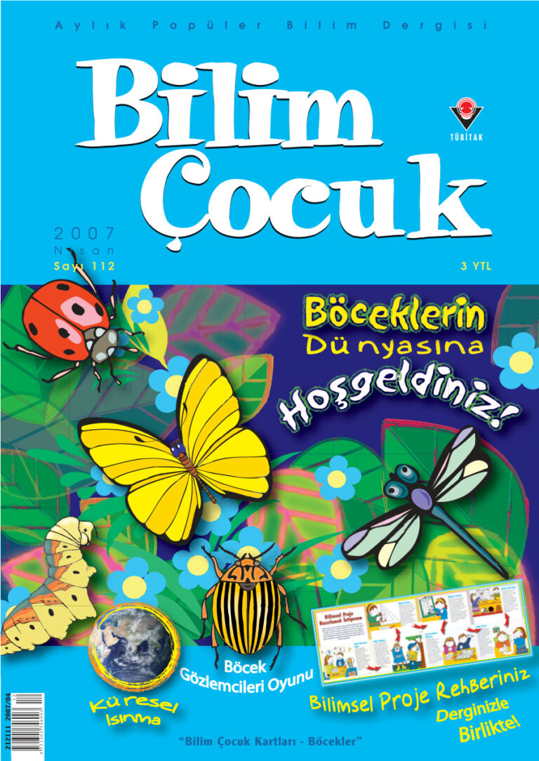 Bilim ve Çocuk Sayı 112 Nisan 2007 Kitap Kapağı