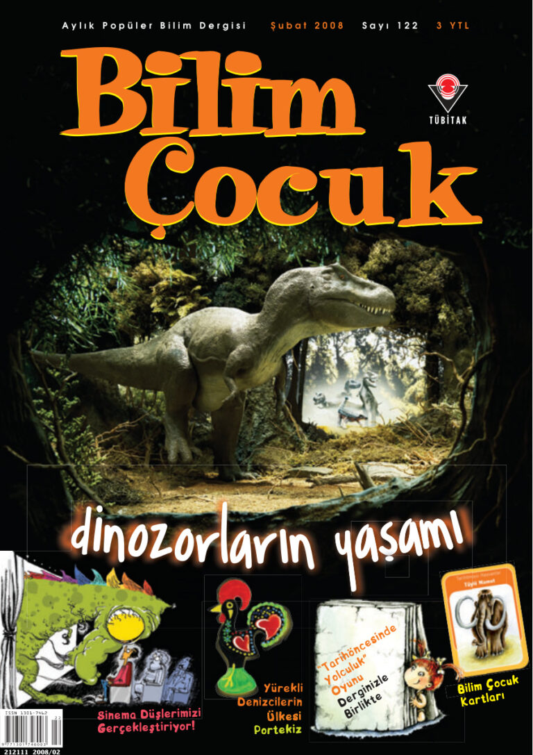 Bilim ve Çocuk Sayı 122 Şubat 2008 Kitap Kapağı