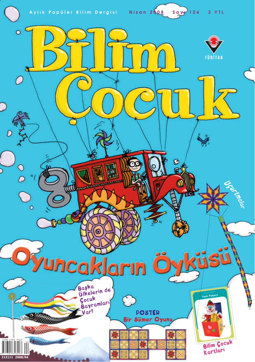 Bilim ve Çocuk Sayı 124 Nisan 2008 PDF İndir – Kolektif
