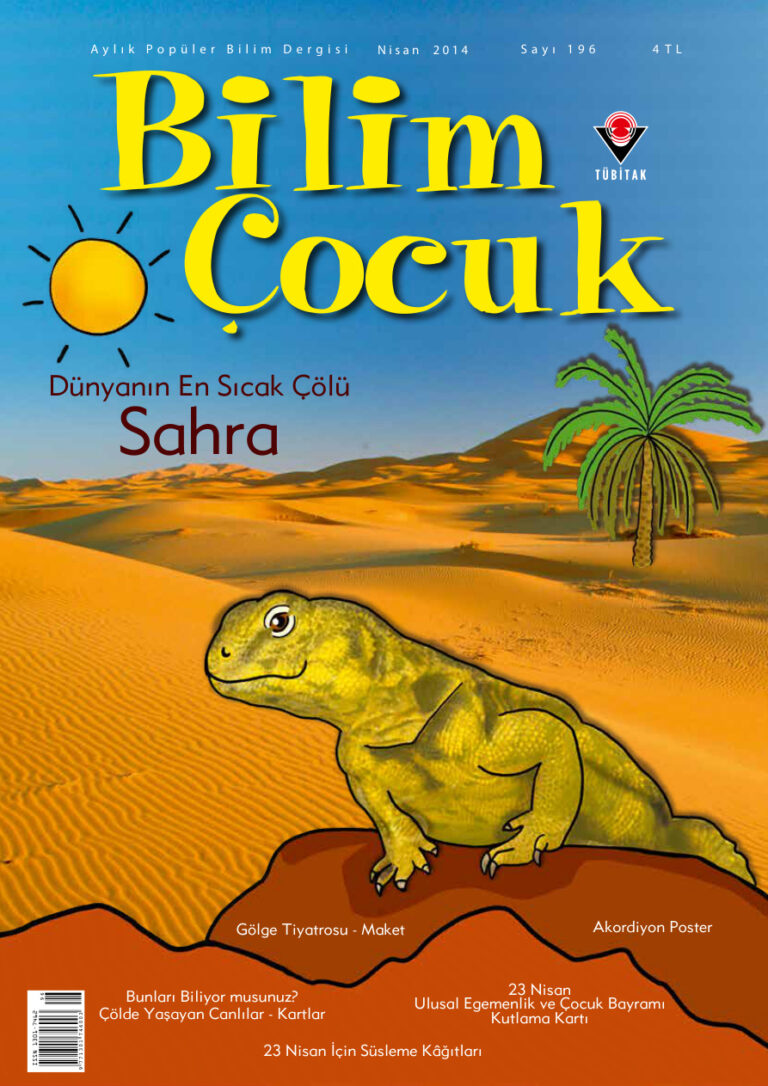 Bilim ve Çocuk Sayı 196 Nisan 2014 Kitap Kapağı