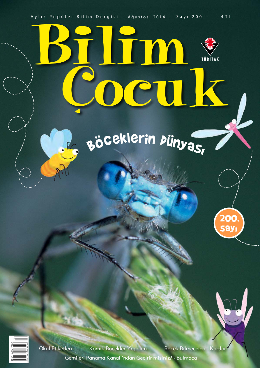 Bilim ve Çocuk Sayı 200 Ağustos 2014 PDF İndir – Kolektif