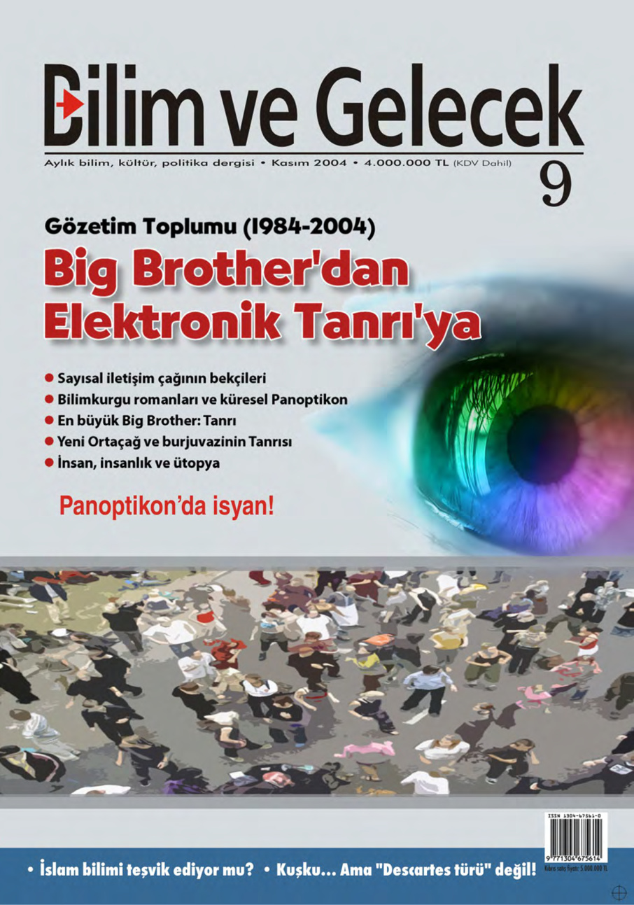 Bilim ve Gelecek Sayı 009 Kasım 2004 PDF İndir – Kolektif
