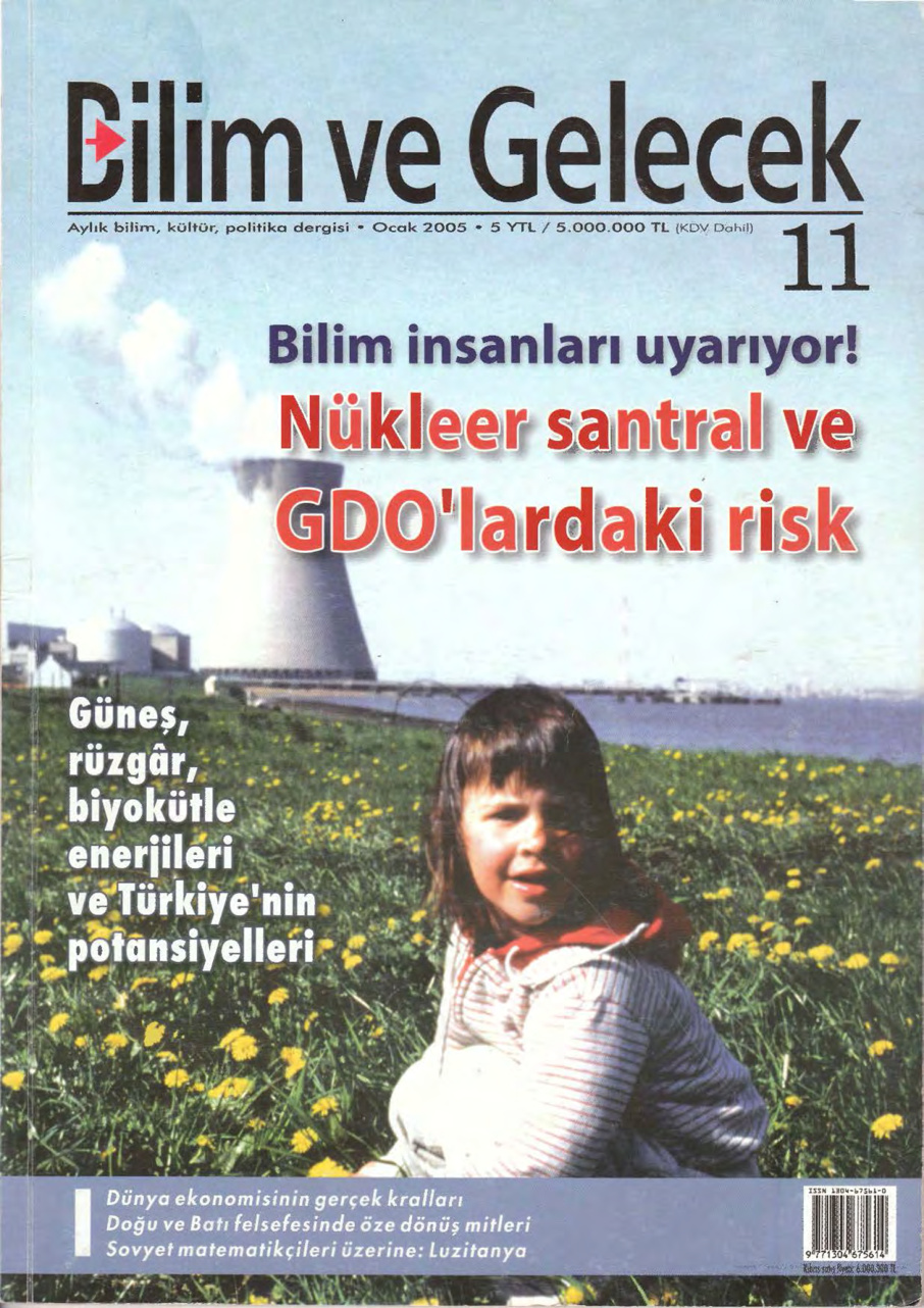 Bilim ve Gelecek Sayı 011 Ocak 2005 PDF İndir – Kolektif
