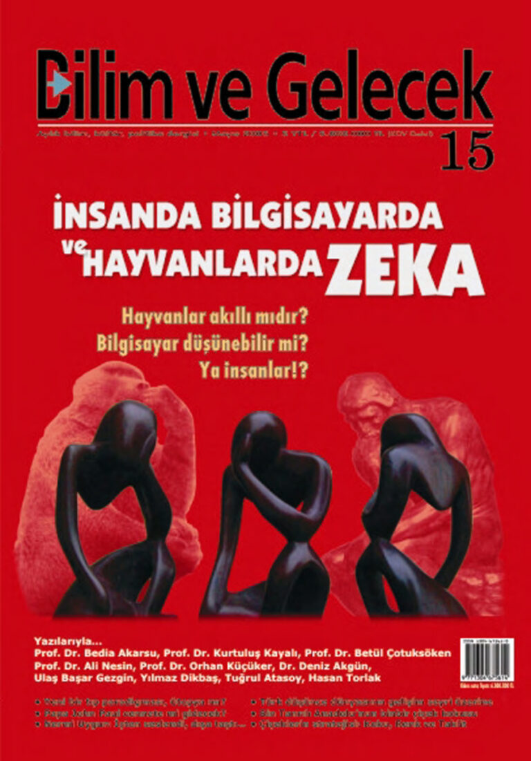 Bilim ve Gelecek Sayı 015 Mayıs 2005 Kitap Kapağı