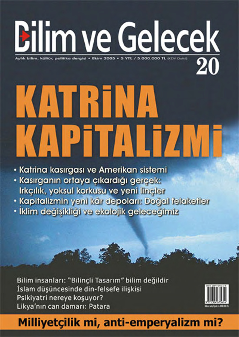 Bilim ve Gelecek Sayı 020 Ekim 2005 PDF İndir – Kolektif