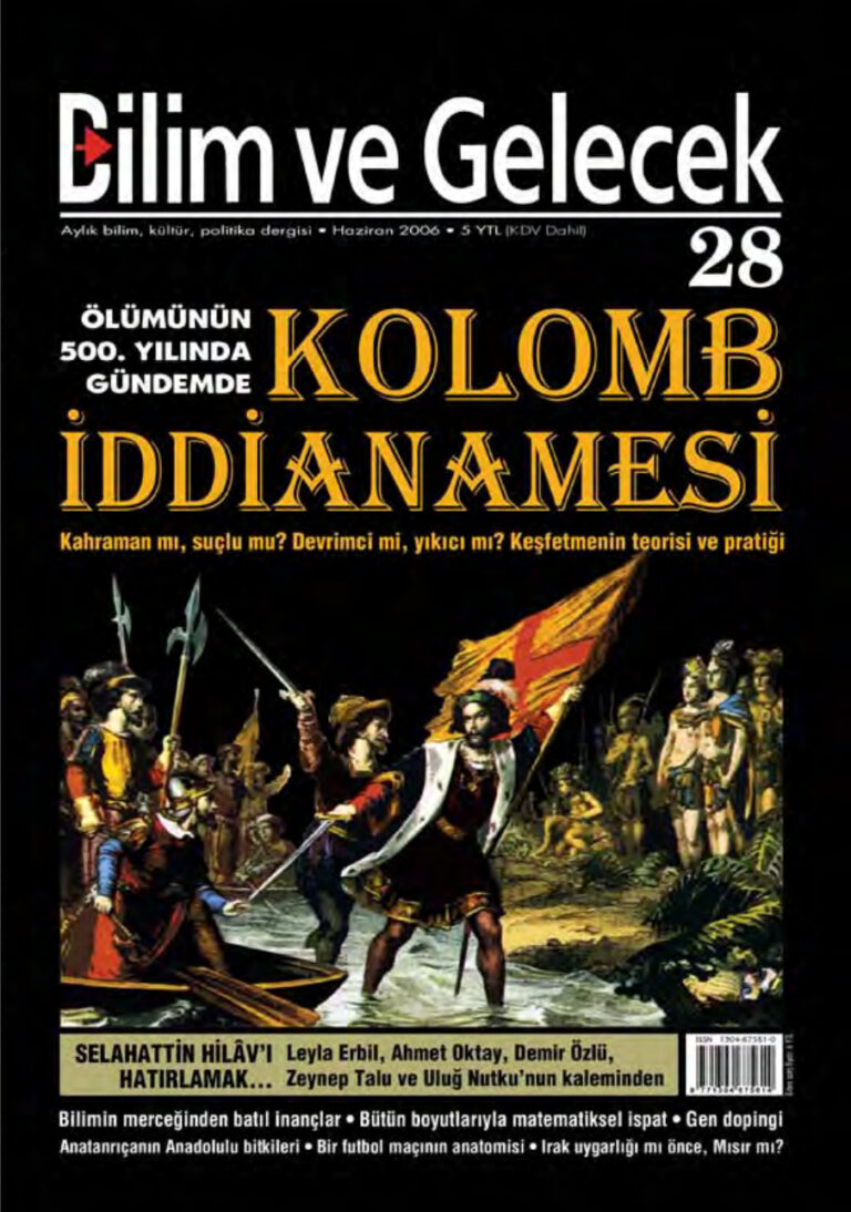 Bilim ve Gelecek Sayı 028 Haziran 2006 Kitap Kapağı