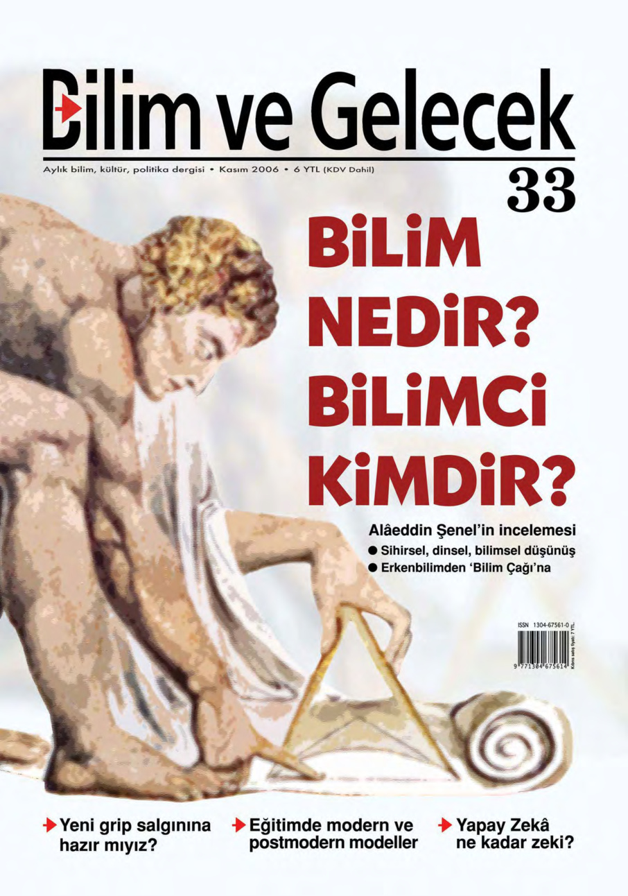 Bilim ve Gelecek Sayı 033 Kasım 2006 PDF İndir – Kolektif