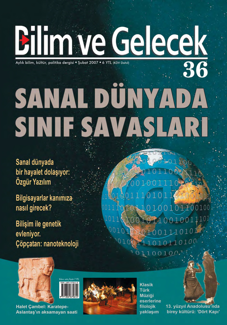 Bilim ve Gelecek Sayı 036 Şubat 2007 PDF İndir – Kolektif