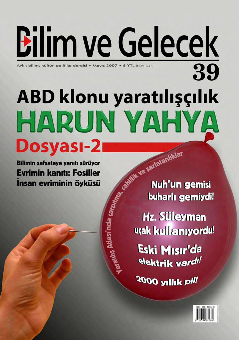 Bilim ve Gelecek Sayı 039 Mayıs 2007 PDF İndir – Kolektif