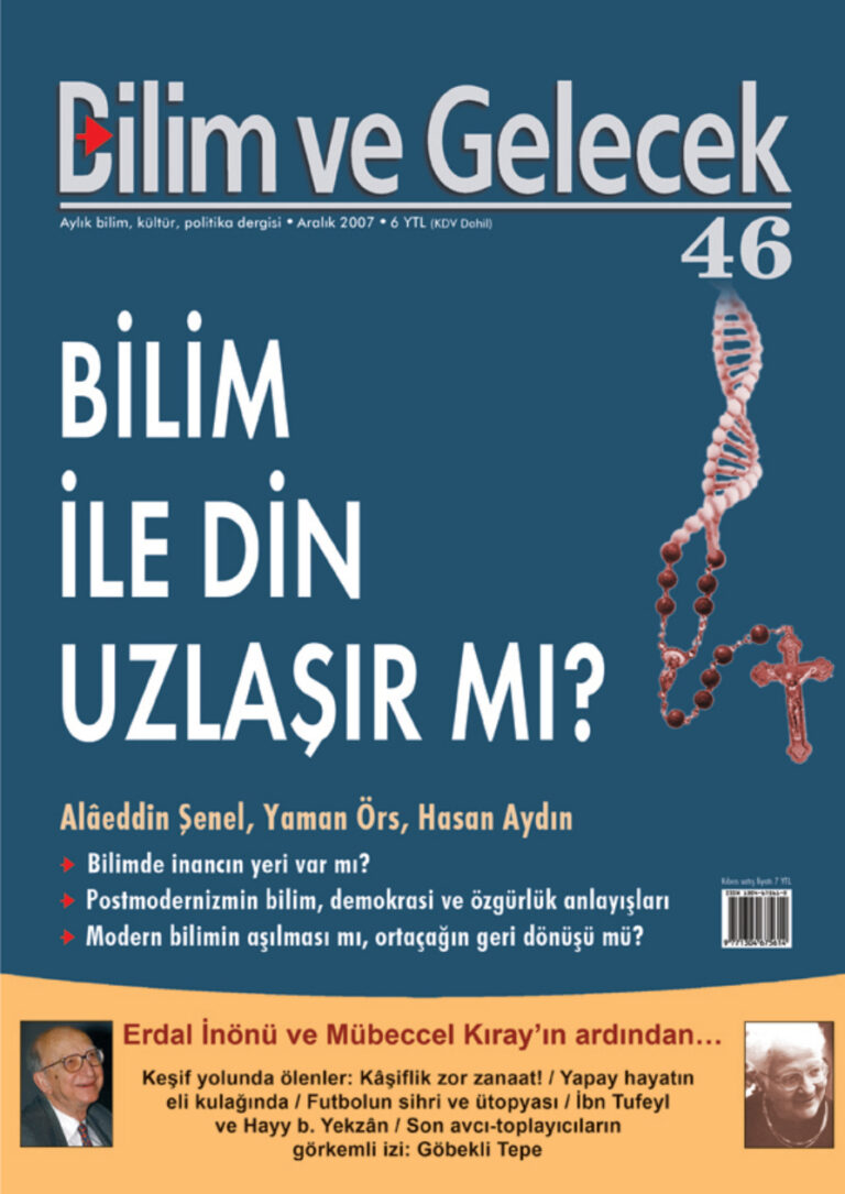 Bilim ve Gelecek Sayı 046 Aralık 2007 Kitap Kapağı