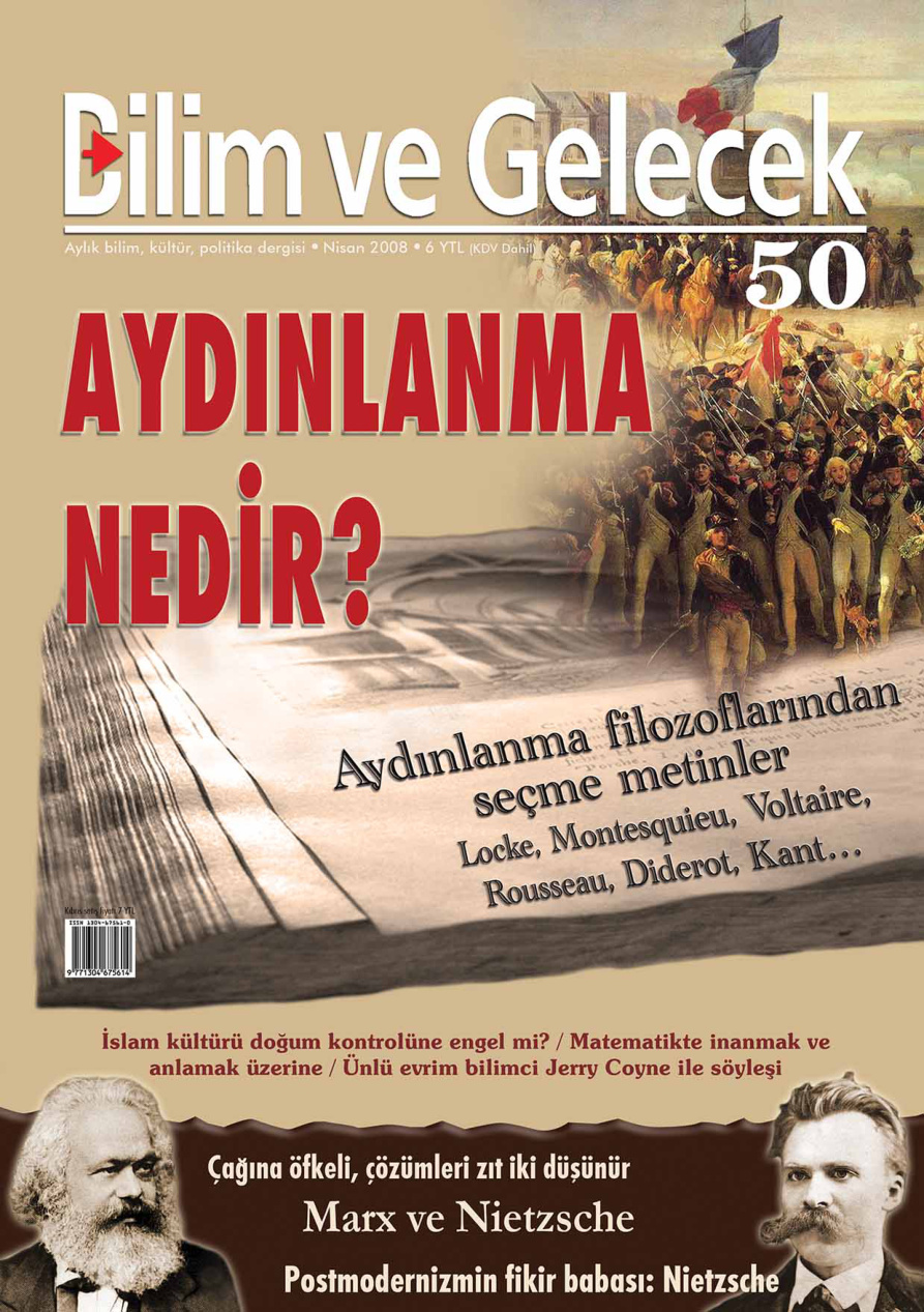 Bilim ve Gelecek Sayı 050 Nisan 2008 PDF İndir – Kolektif