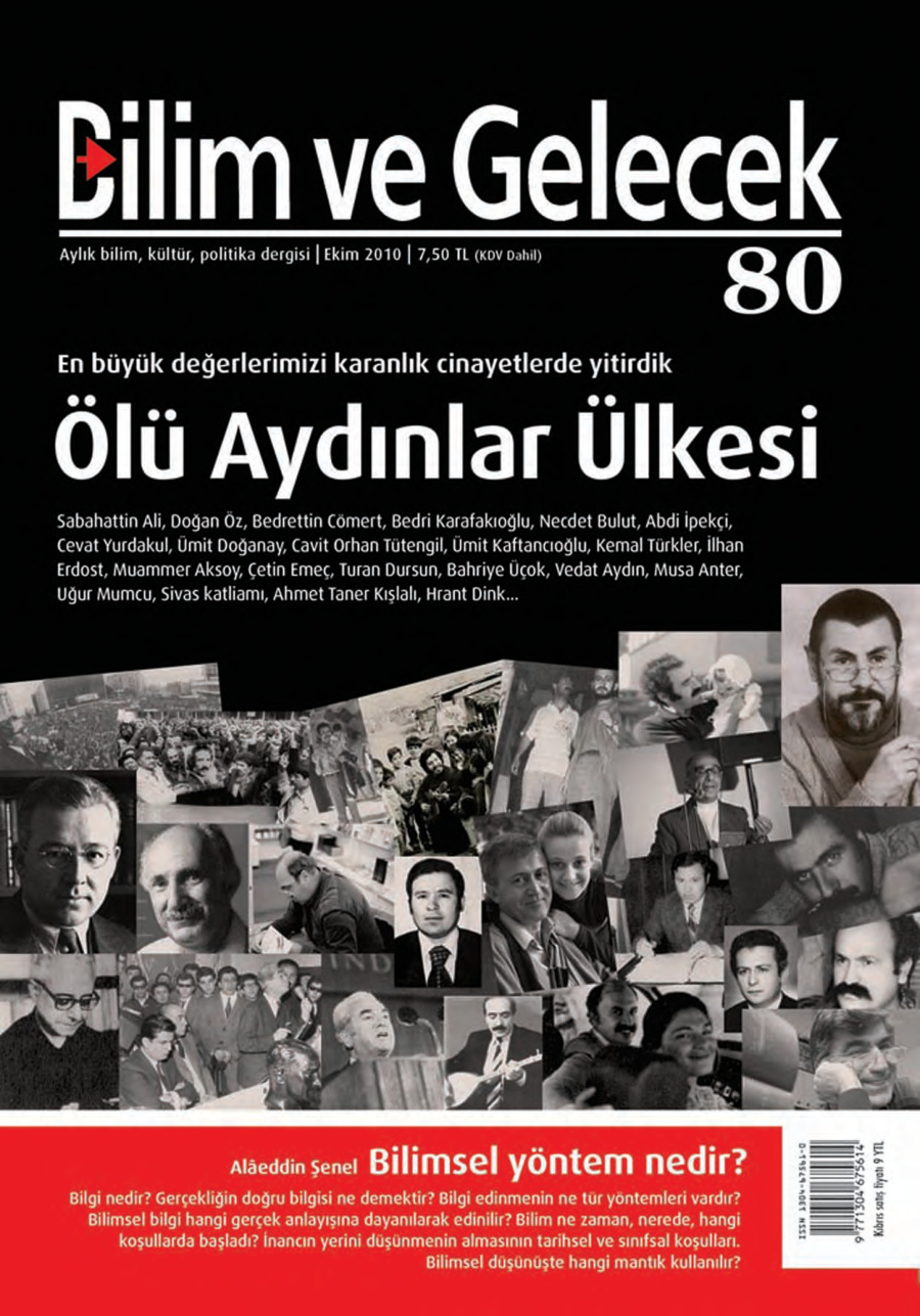 Bilim ve Gelecek Sayı 080 Ekim 2010 PDF İndir – Kolektif