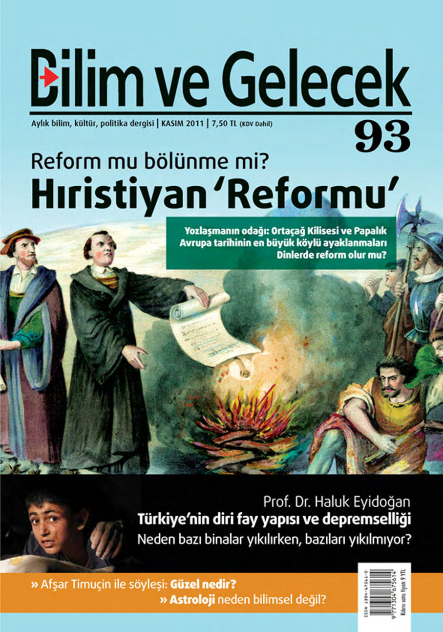 Bilim ve Gelecek Sayı 093 Kasım 2011 PDF İndir – Kolektif