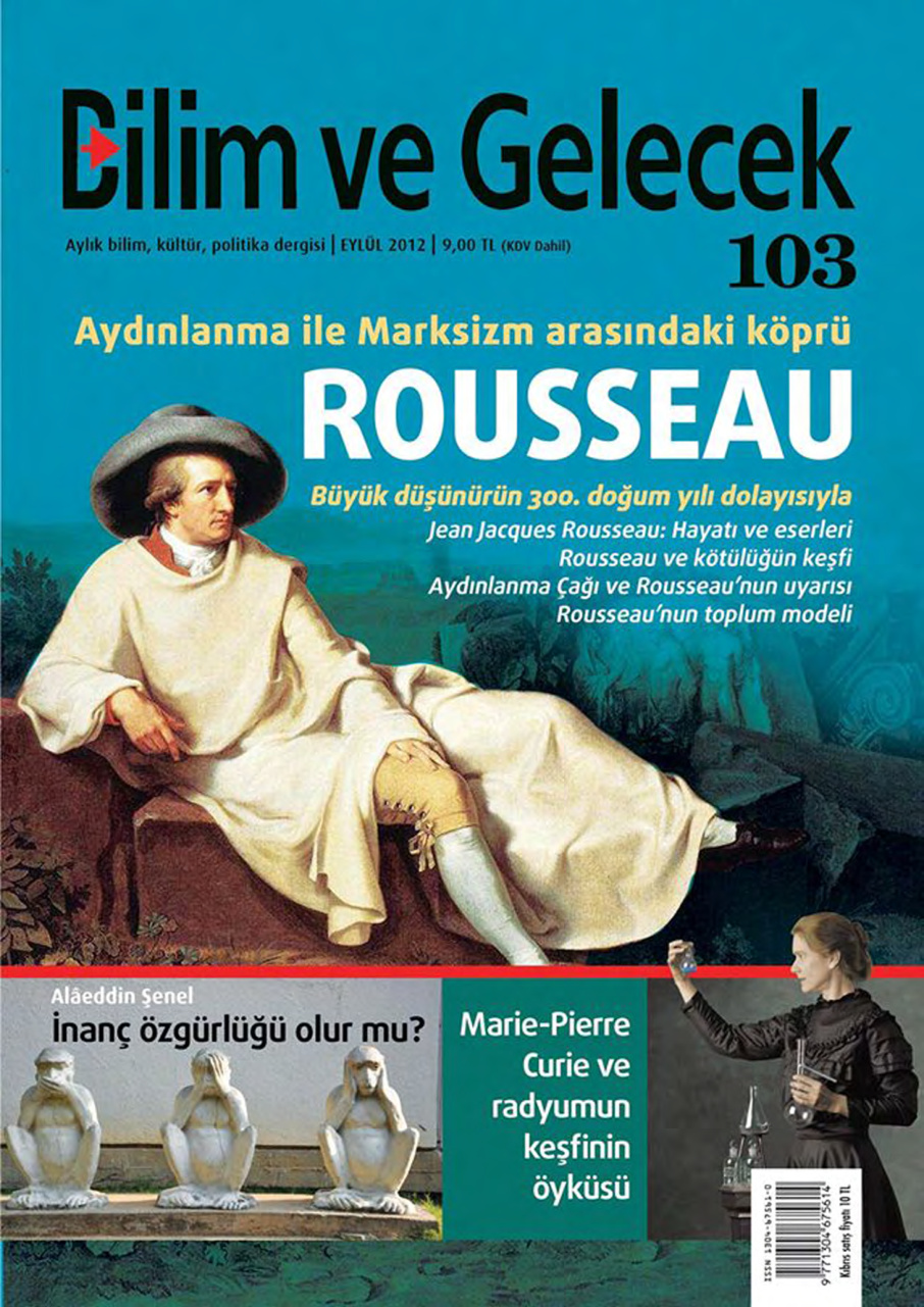 Bilim ve Gelecek Sayı 103 Eylül 2012 PDF İndir – Kolektif