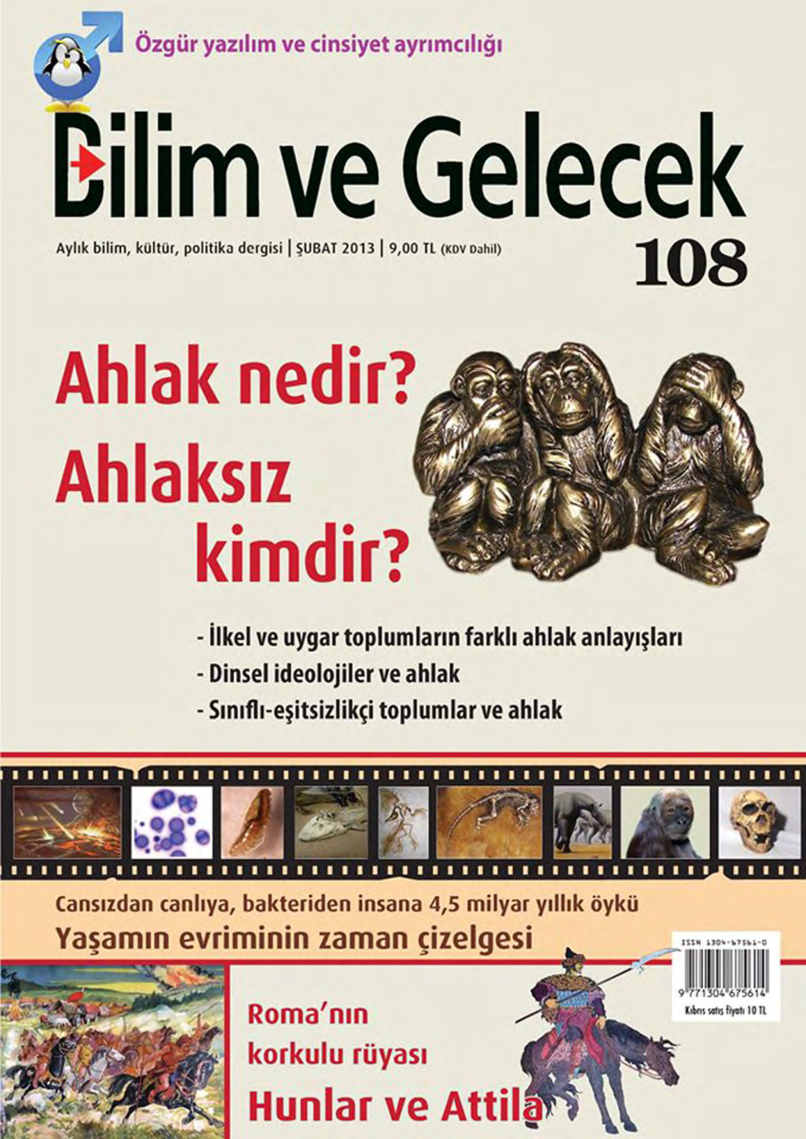 Bilim ve Gelecek Sayı 108 Şubat 2013 PDF İndir – Kolektif