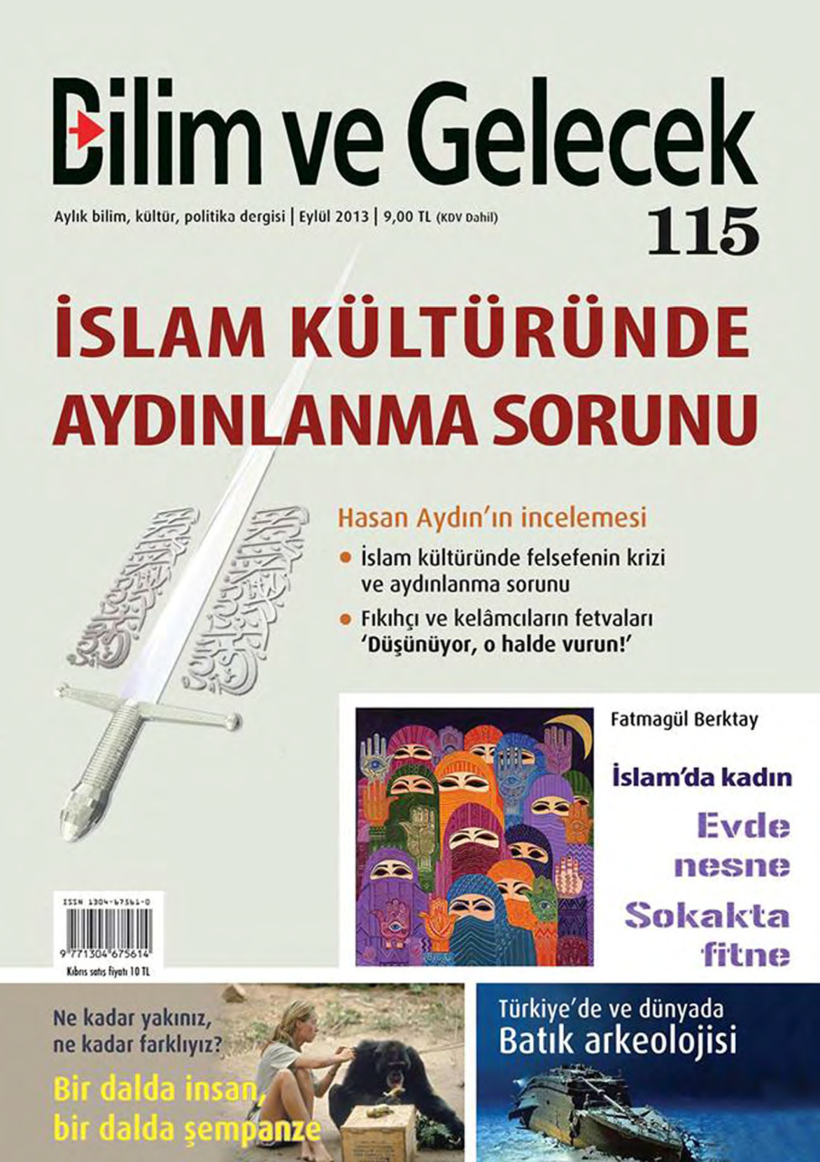 Bilim ve Gelecek Sayı 115 Eylül 2013 PDF İndir – Kolektif