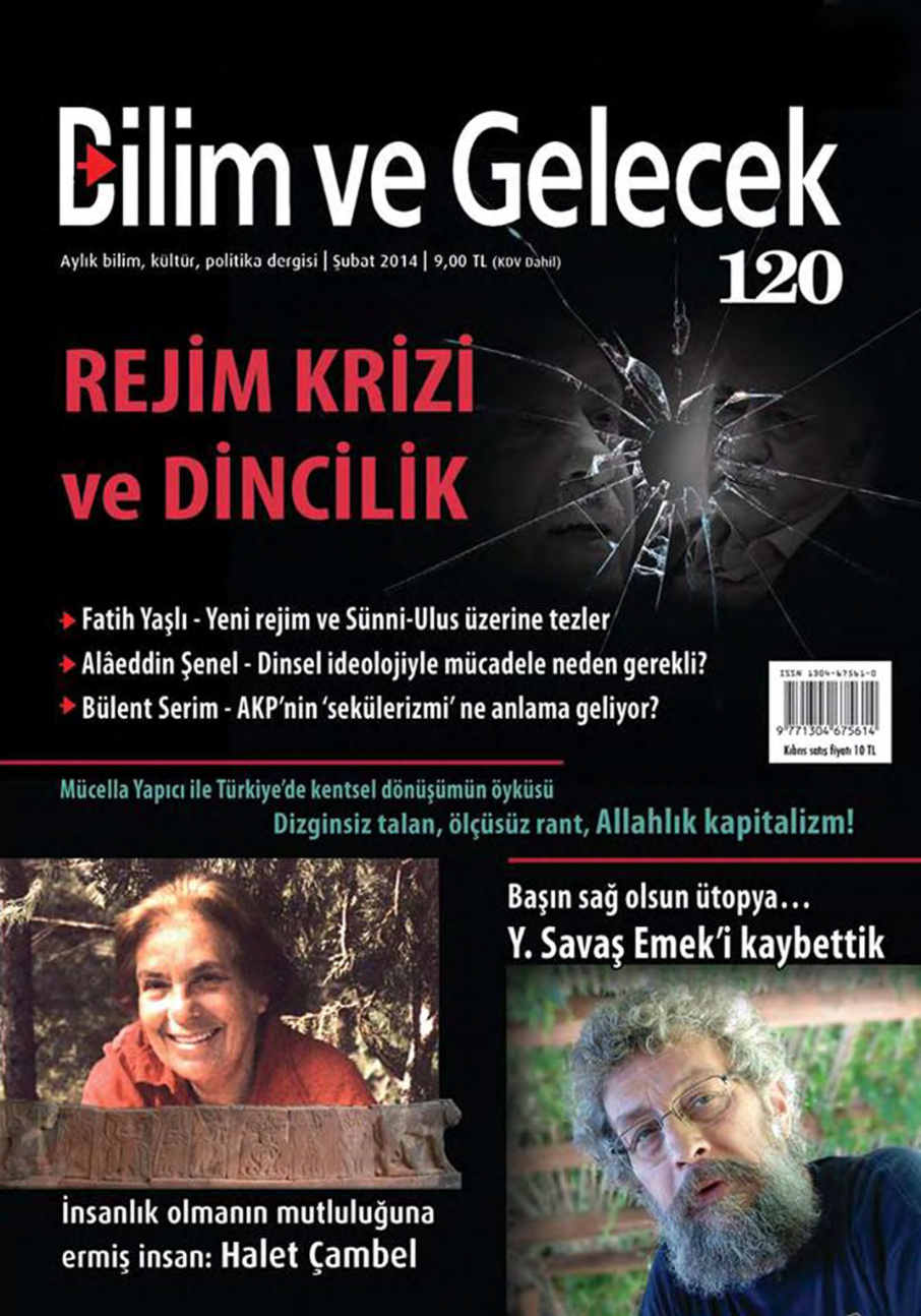 Bilim ve Gelecek Sayı 120 Şubat 2014 PDF İndir – Kolektif