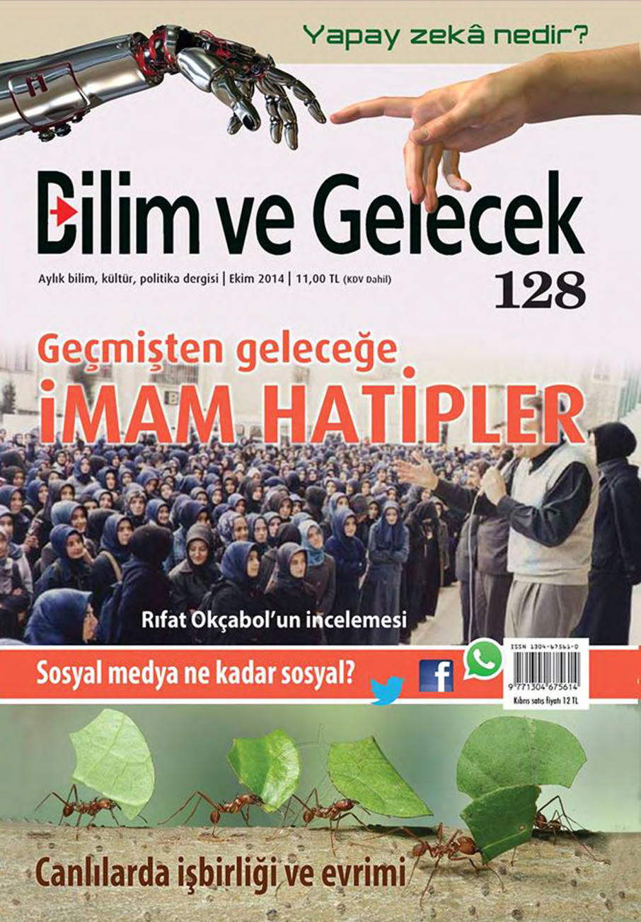 Bilim ve Gelecek Sayı 128 Ekim 2014 PDF İndir – Kolektif