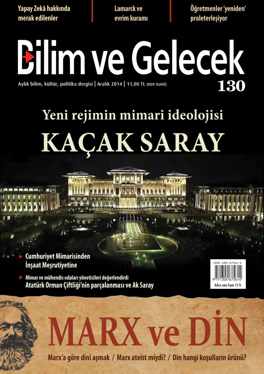 Bilim ve Gelecek Sayı 130 Aralık 2014 PDF İndir – Kolektif