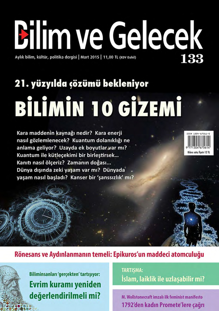Bilim ve Gelecek Sayı 133 Mart 2015 PDF İndir – Kolektif