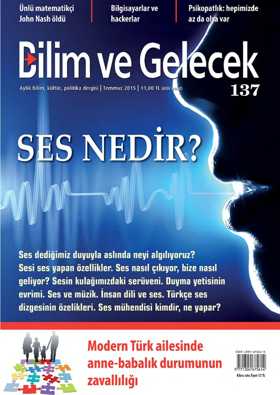 Bilim ve Gelecek Sayı 137 Temmuz 2015 PDF İndir – Kolektif