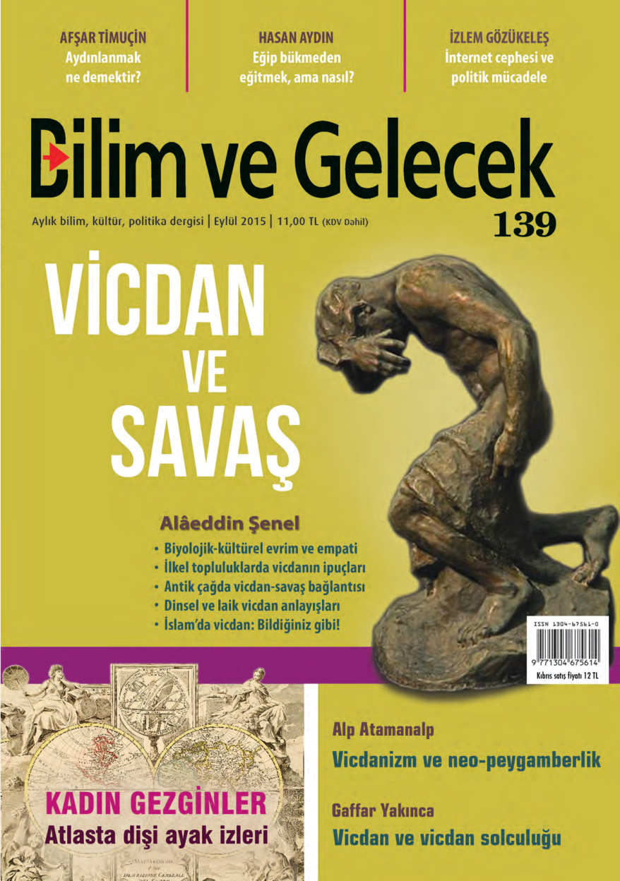 Bilim ve Gelecek Sayı 139 Eylül 2015 PDF İndir – Kolektif