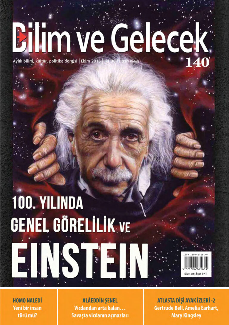 Bilim ve Gelecek Sayı 140 Ekim 2015 Kitap Kapağı