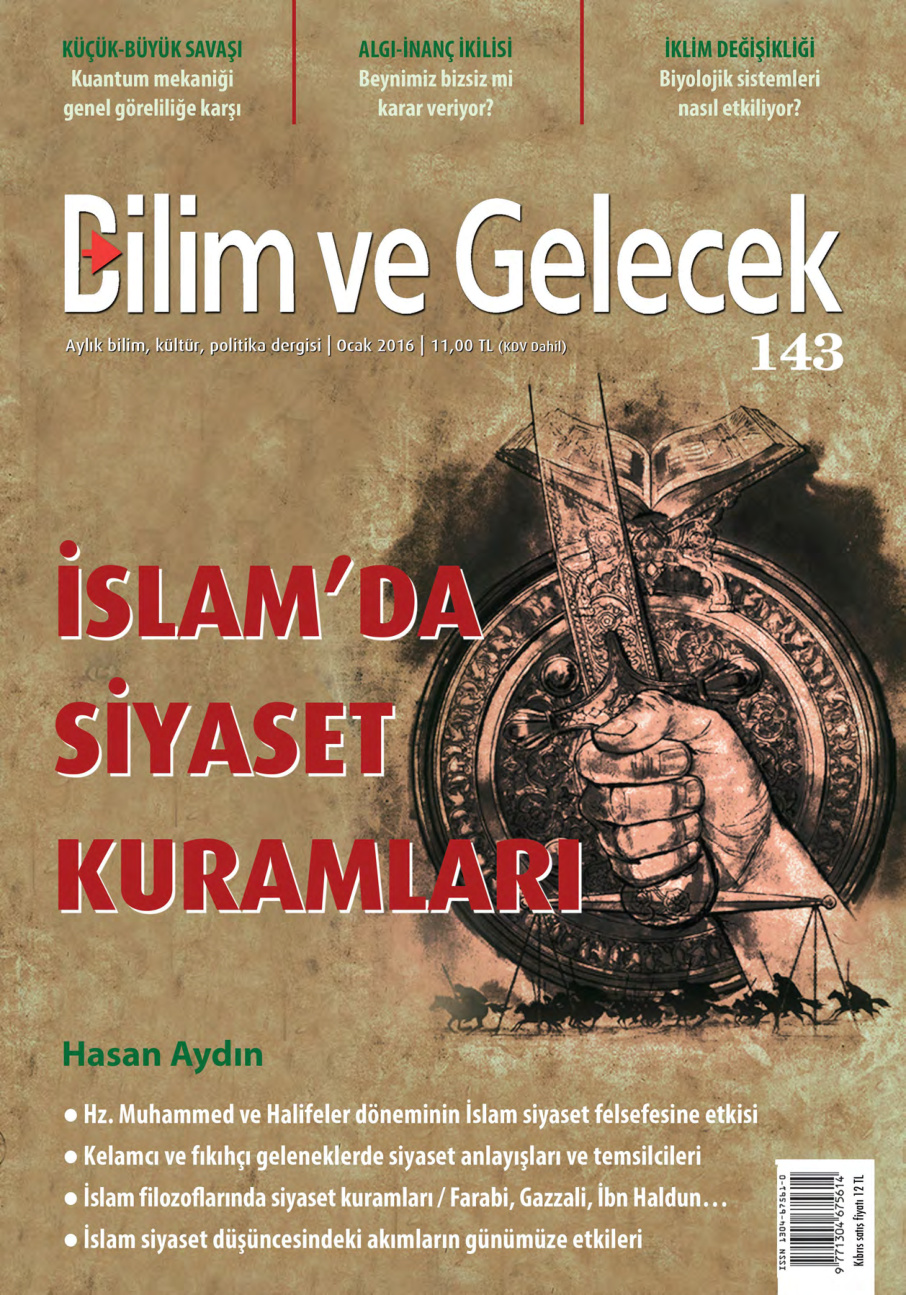 Bilim ve Gelecek Sayı 143 Ocak 2016 PDF İndir – Kolektif