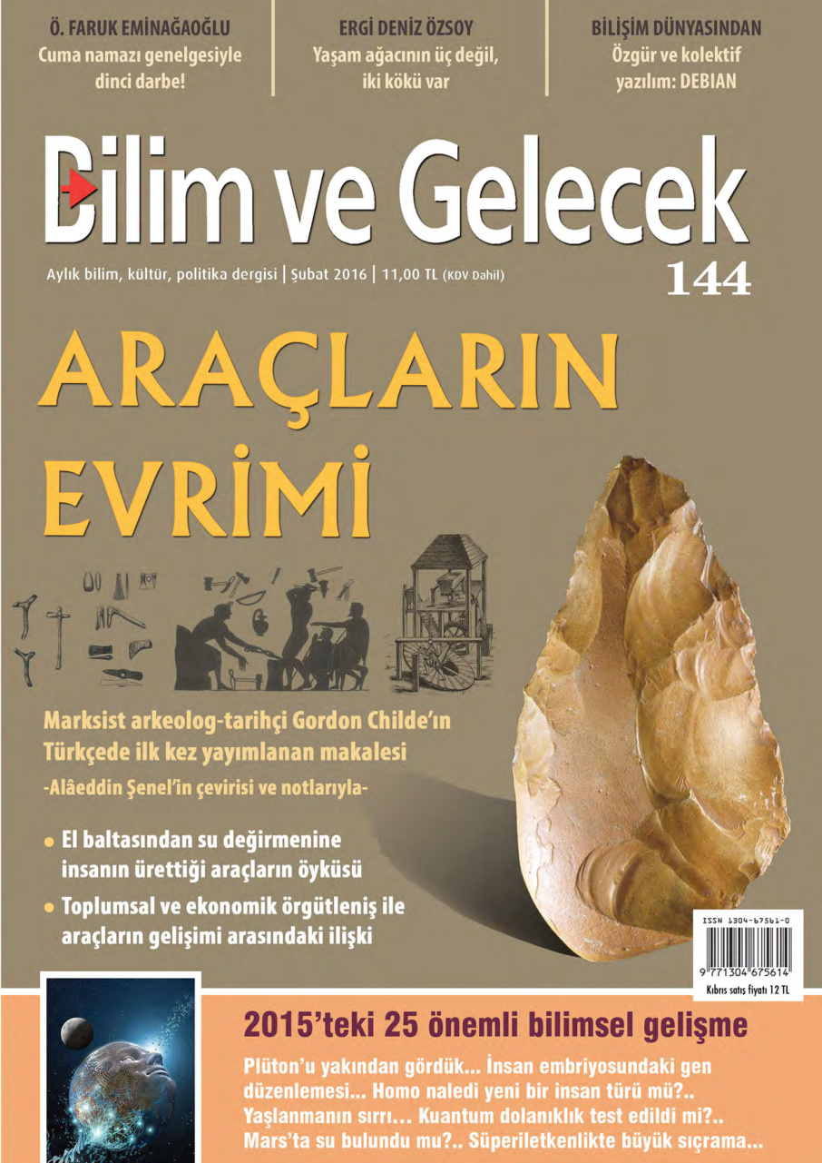 Bilim ve Gelecek Sayı 144 Şubat 2016 PDF İndir – Kolektif