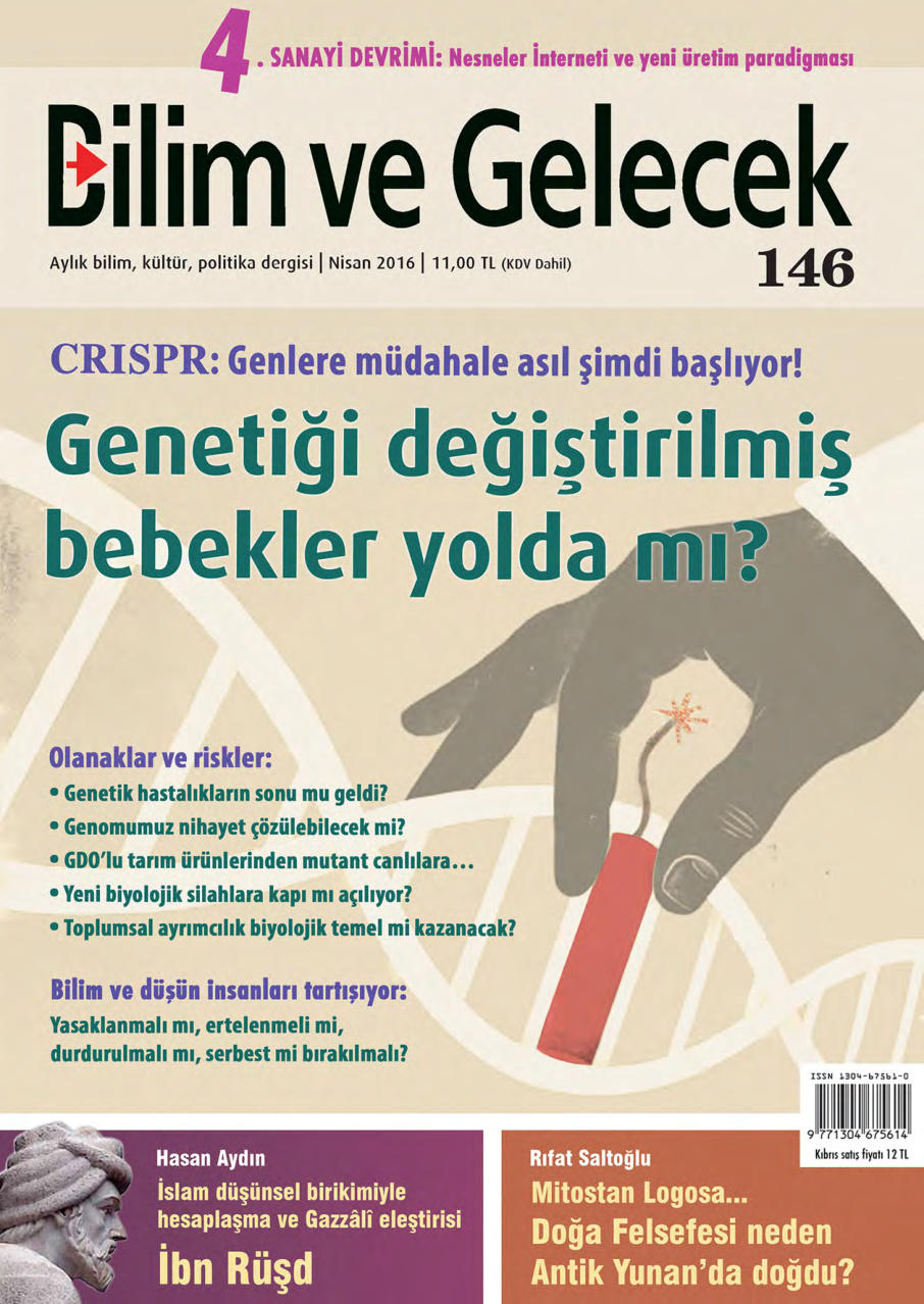 Bilim ve Gelecek Sayı 146 Nisan 2016 PDF İndir – Kolektif