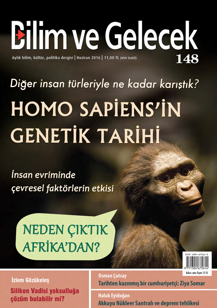 Bilim ve Gelecek Sayı 148 Haziran 2016 PDF İndir – Kolektif