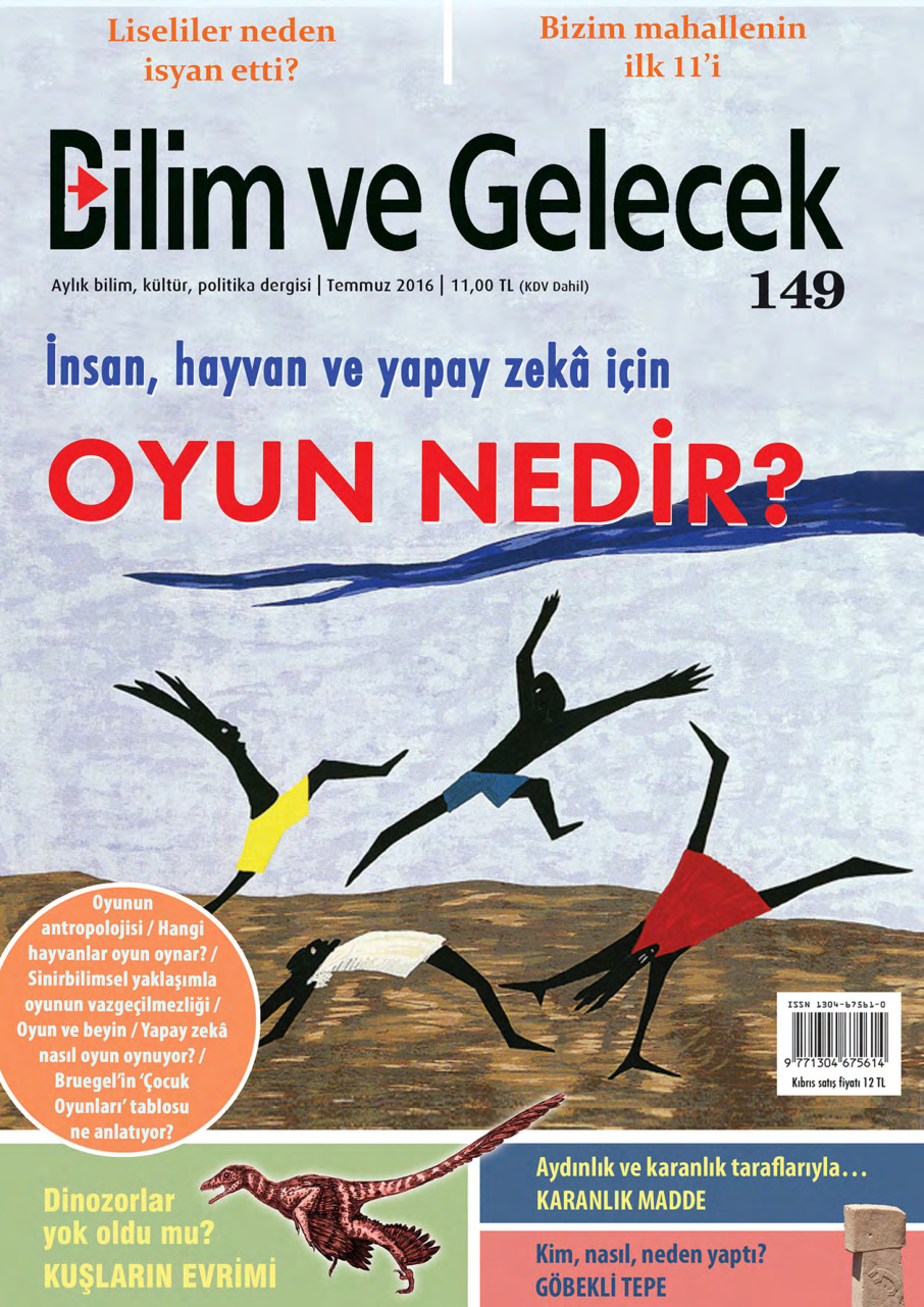 Bilim ve Gelecek Sayı 149 Temmuz 2016 PDF İndir – Kolektif