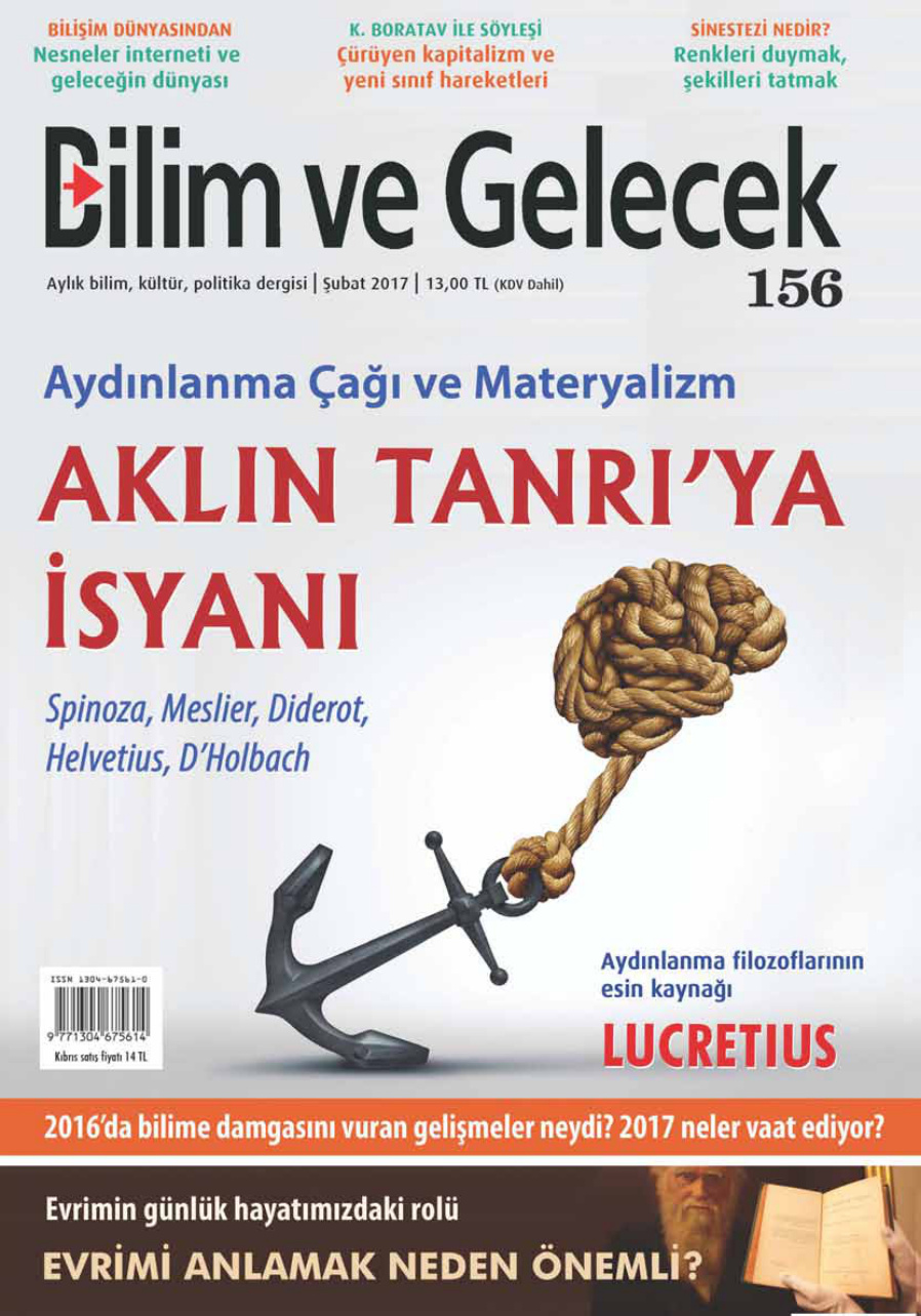 Bilim ve Gelecek Sayı 156 Şubat 2017 PDF İndir – Kolektif