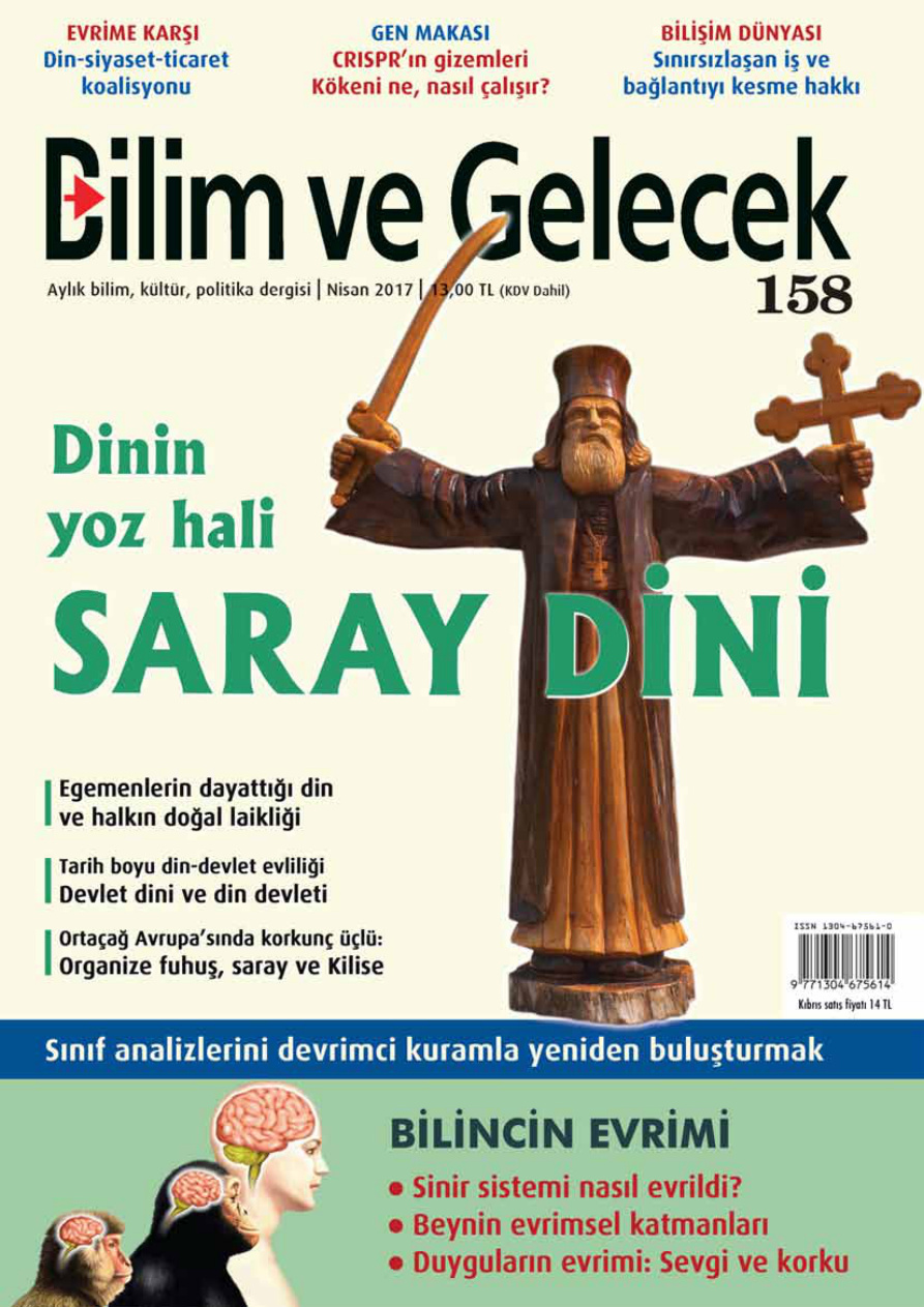 Bilim ve Gelecek Sayı 158 Nisan 2017 PDF İndir – Kolektif