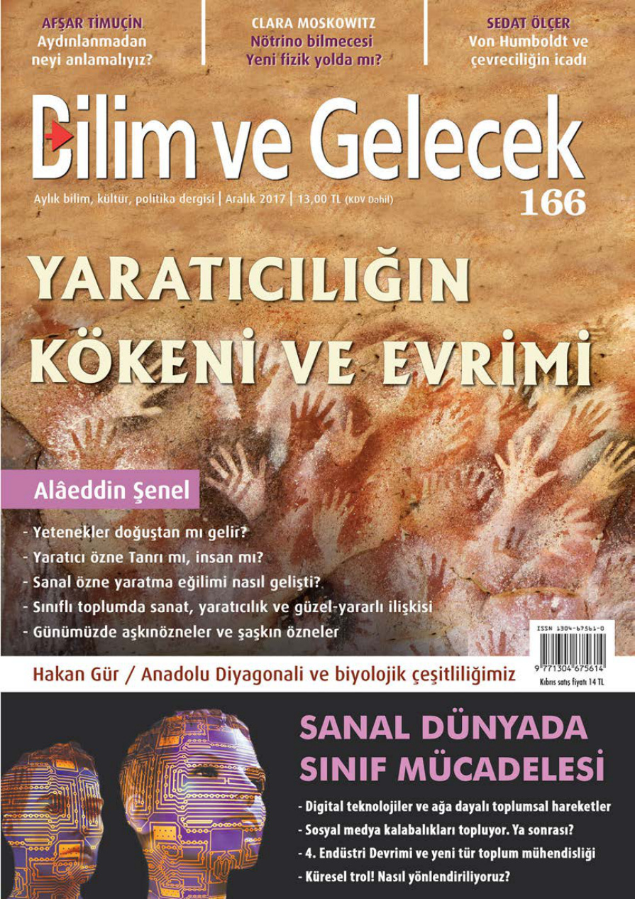 Bilim ve Gelecek Sayı 166 Aralık 2017 PDF İndir – Kolektif