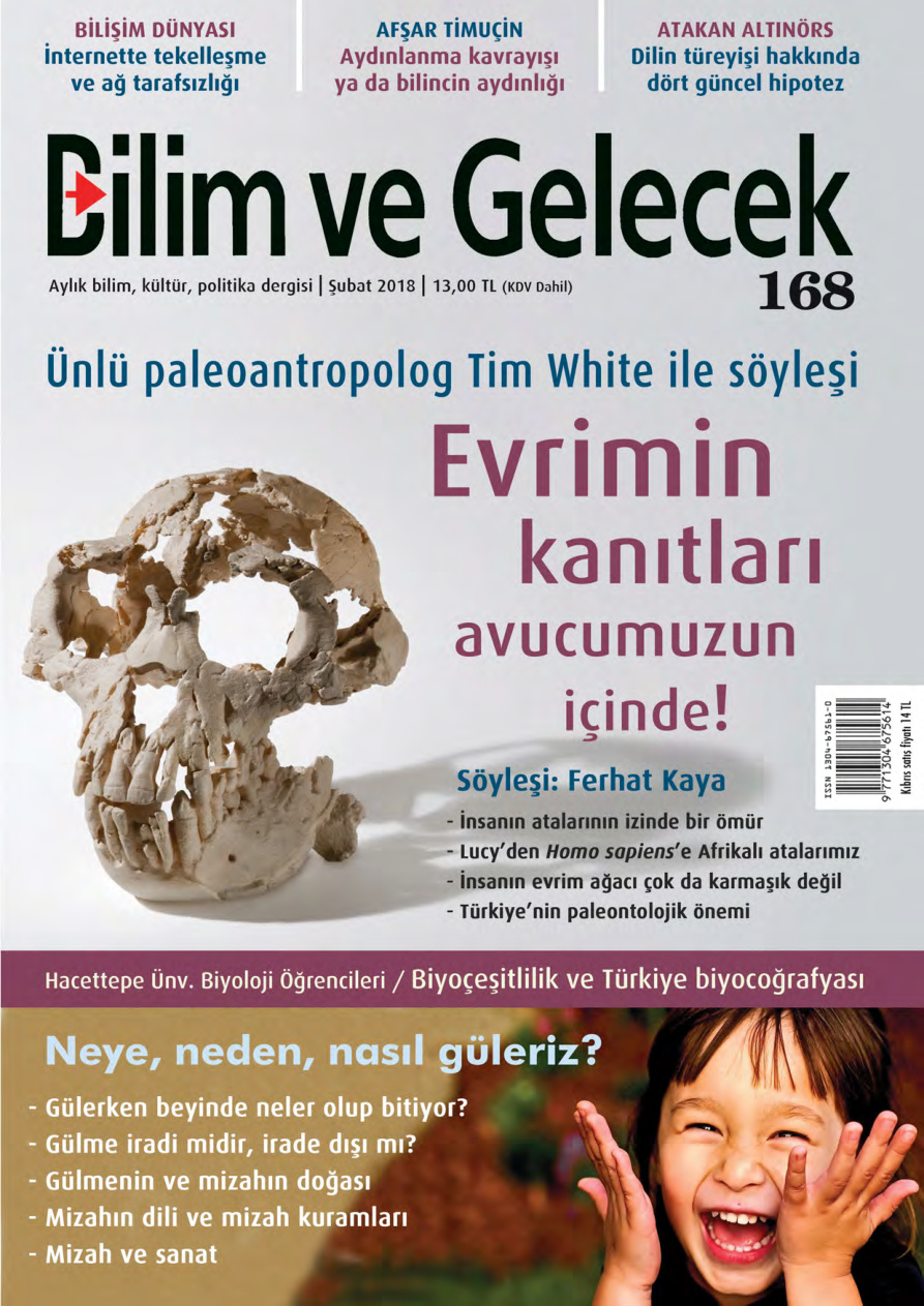 Bilim ve Gelecek Sayı 168 Şubat 2018 PDF İndir – Kolektif