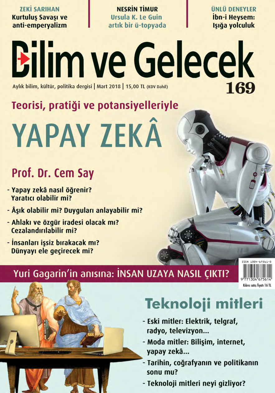 Bilim ve Gelecek Sayı 169 Mart 2018 PDF İndir – Kolektif
