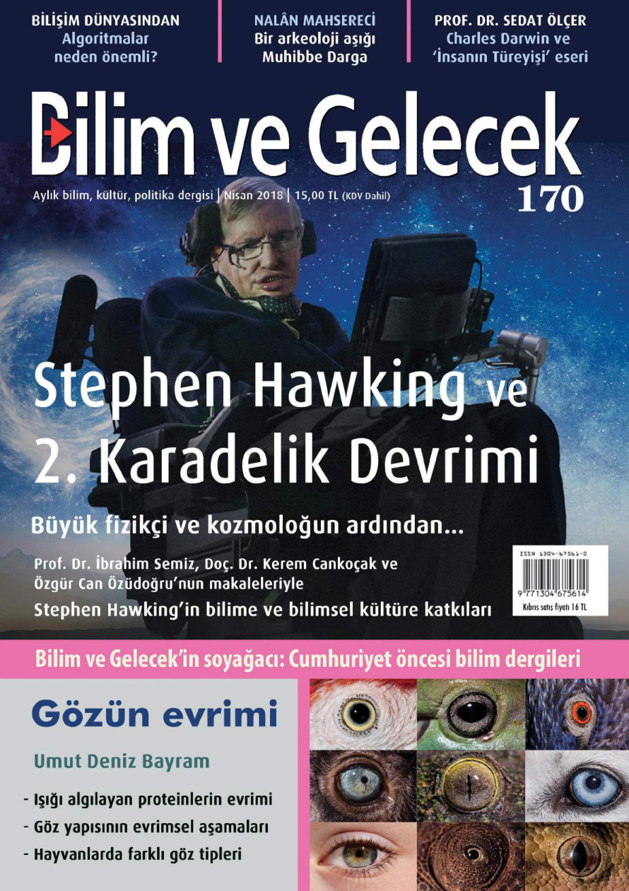 Bilim ve Gelecek Sayı 170 Nisan 2018 PDF İndir – Kolektif