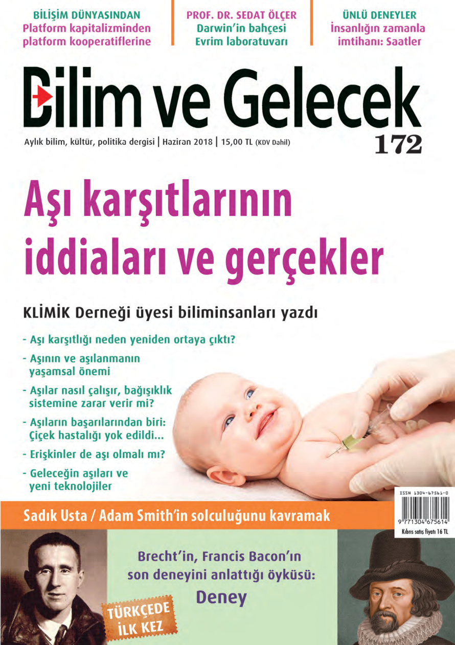 Bilim ve Gelecek Sayı 172 Haziran 2018 PDF İndir – Kolektif