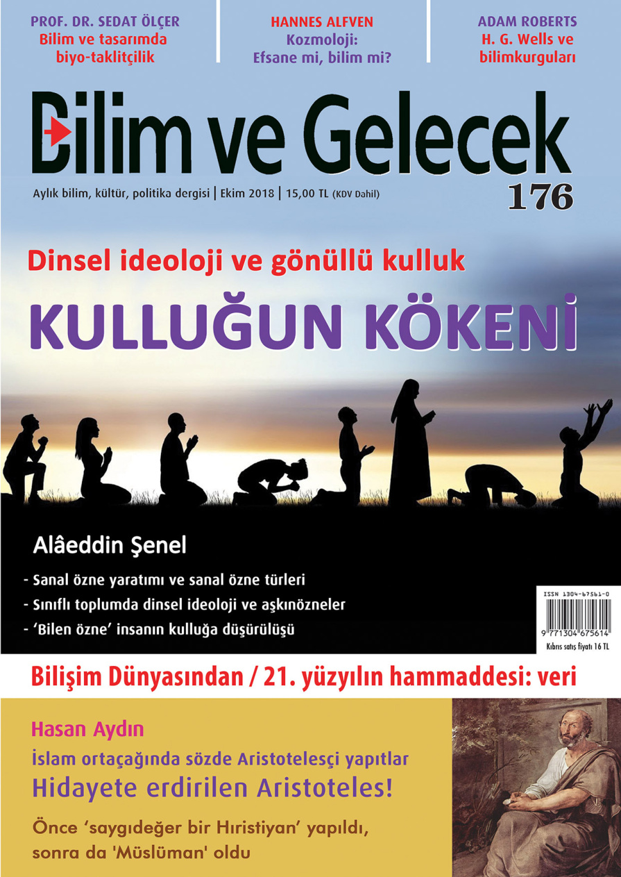 Bilim ve Gelecek Sayı 176 Ekim 2018 PDF İndir – Kolektif