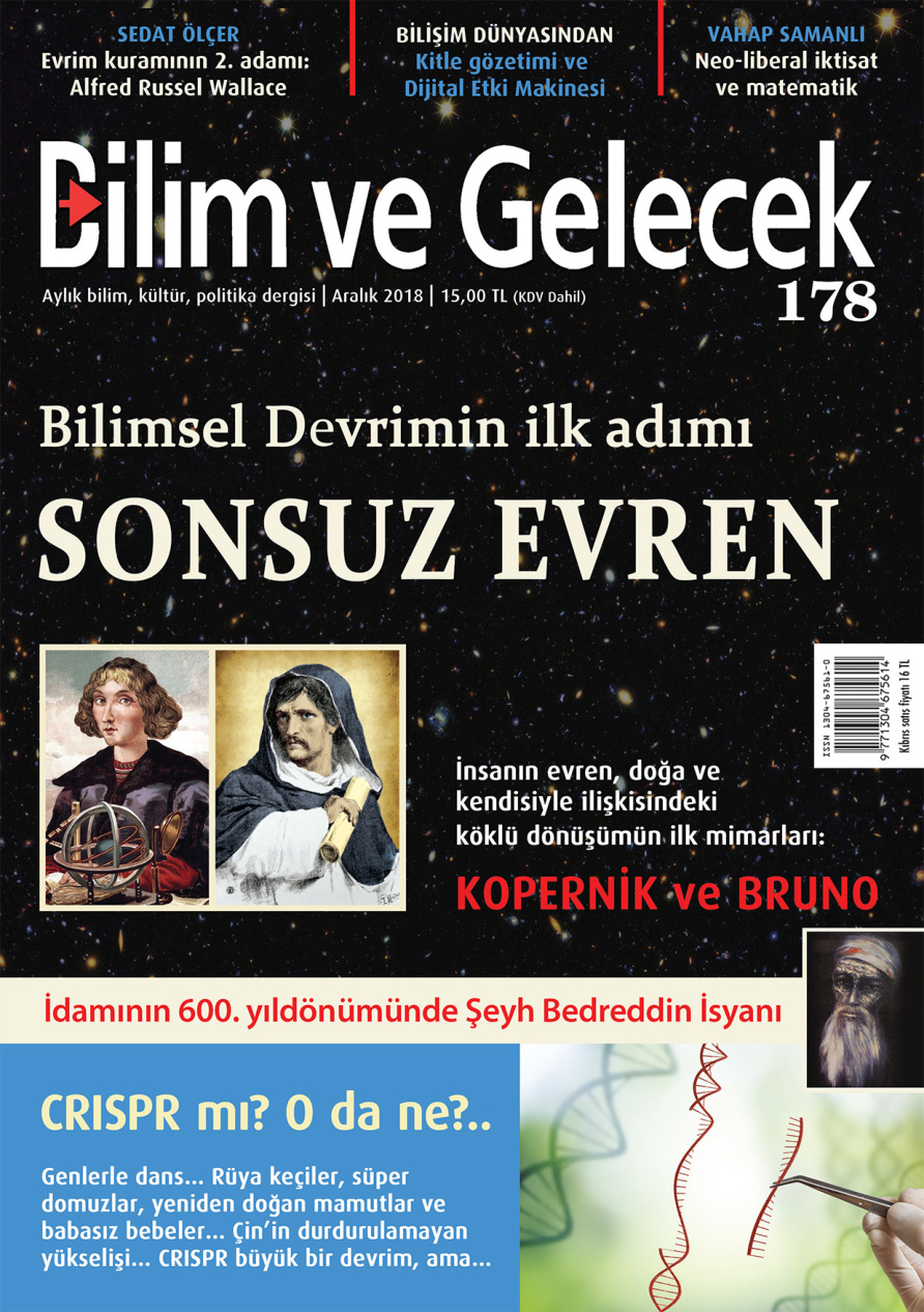Bilim ve Gelecek Sayı 178 Aralık 2018 PDF İndir – Kolektif