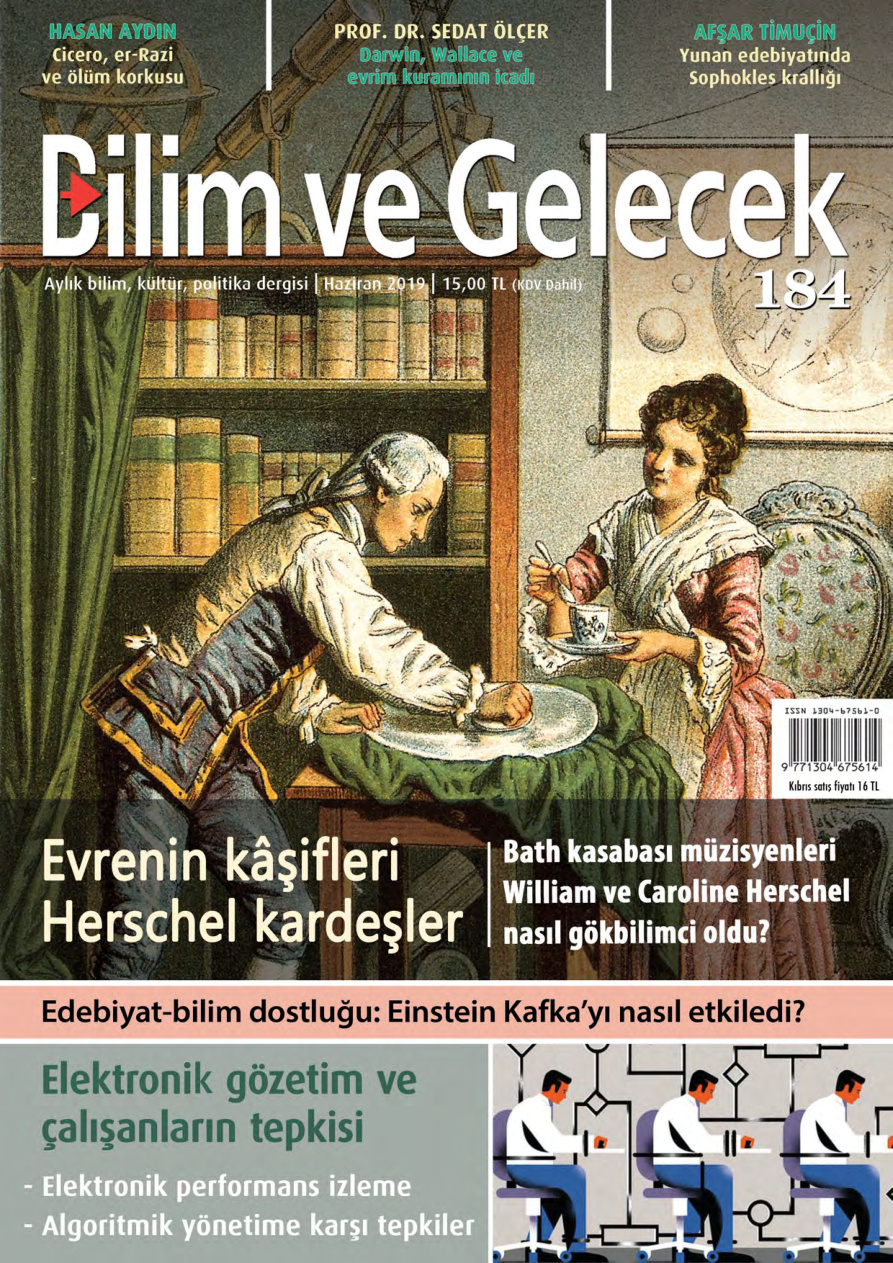 Bilim ve Gelecek Sayı 184 Haziran 2019 PDF İndir – Kolektif