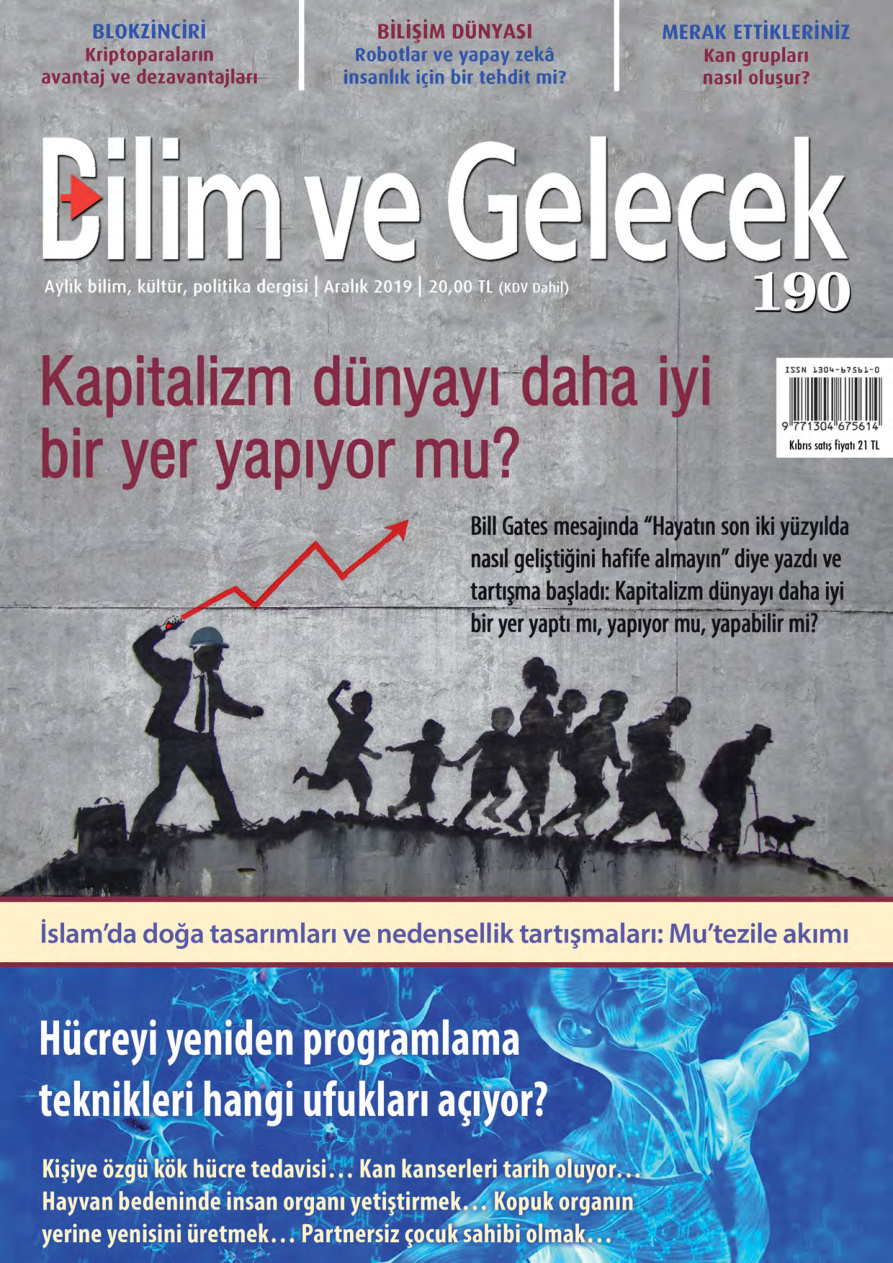 Bilim ve Gelecek Sayı 190 Aralık 2019 PDF İndir – Kolektif