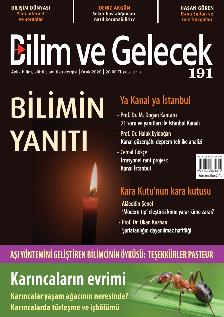 Bilim ve Gelecek Sayı 191 Ocak 2020 PDF İndir – Kolektif