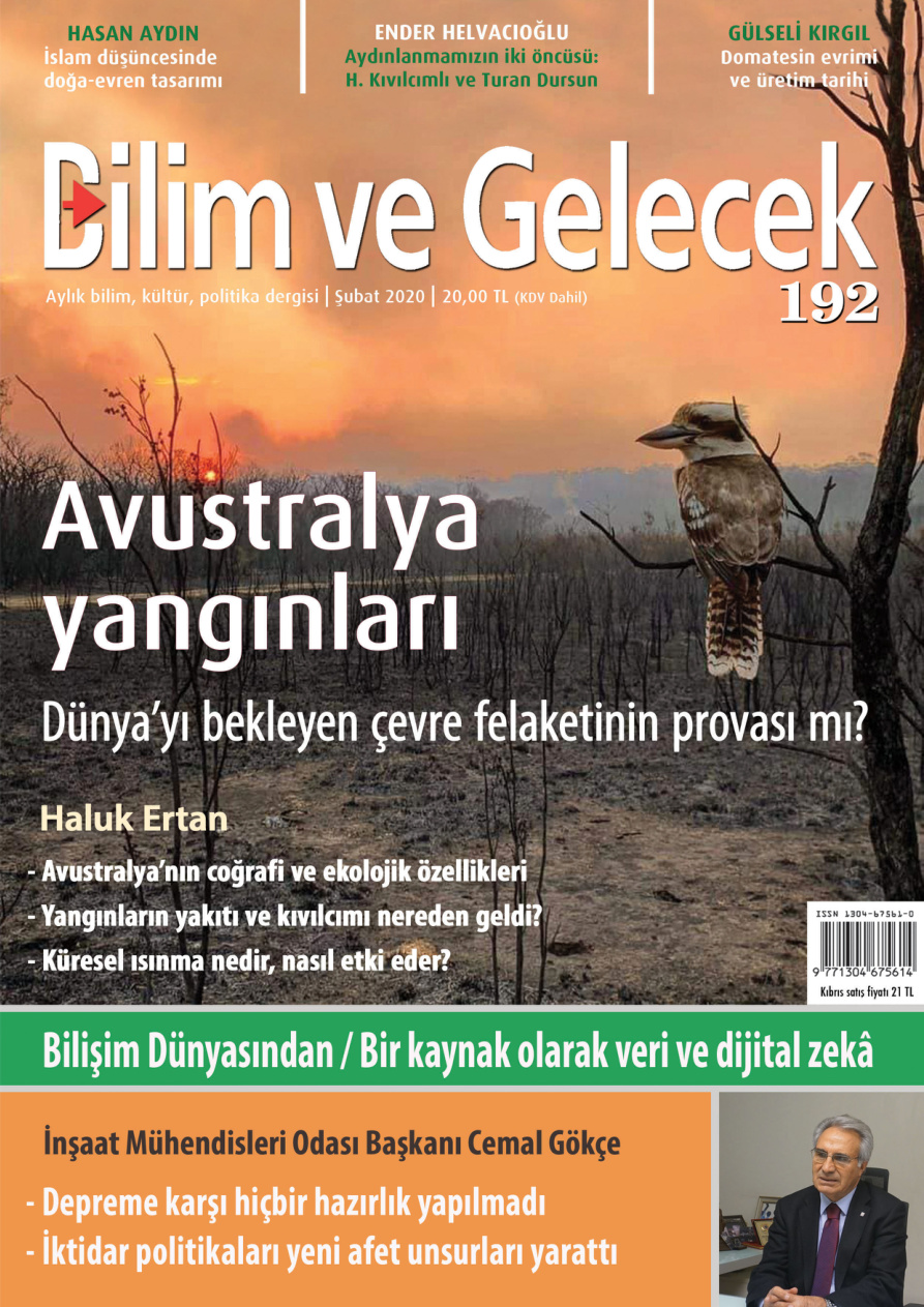 Bilim ve Gelecek Sayı 192 Şubat 2020 PDF İndir – Kolektif