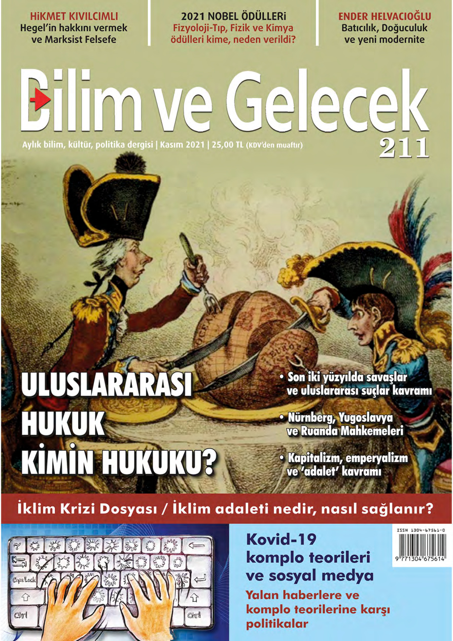 Bilim ve Gelecek Sayı 211 Kasım 2021 PDF İndir – Kolektif
