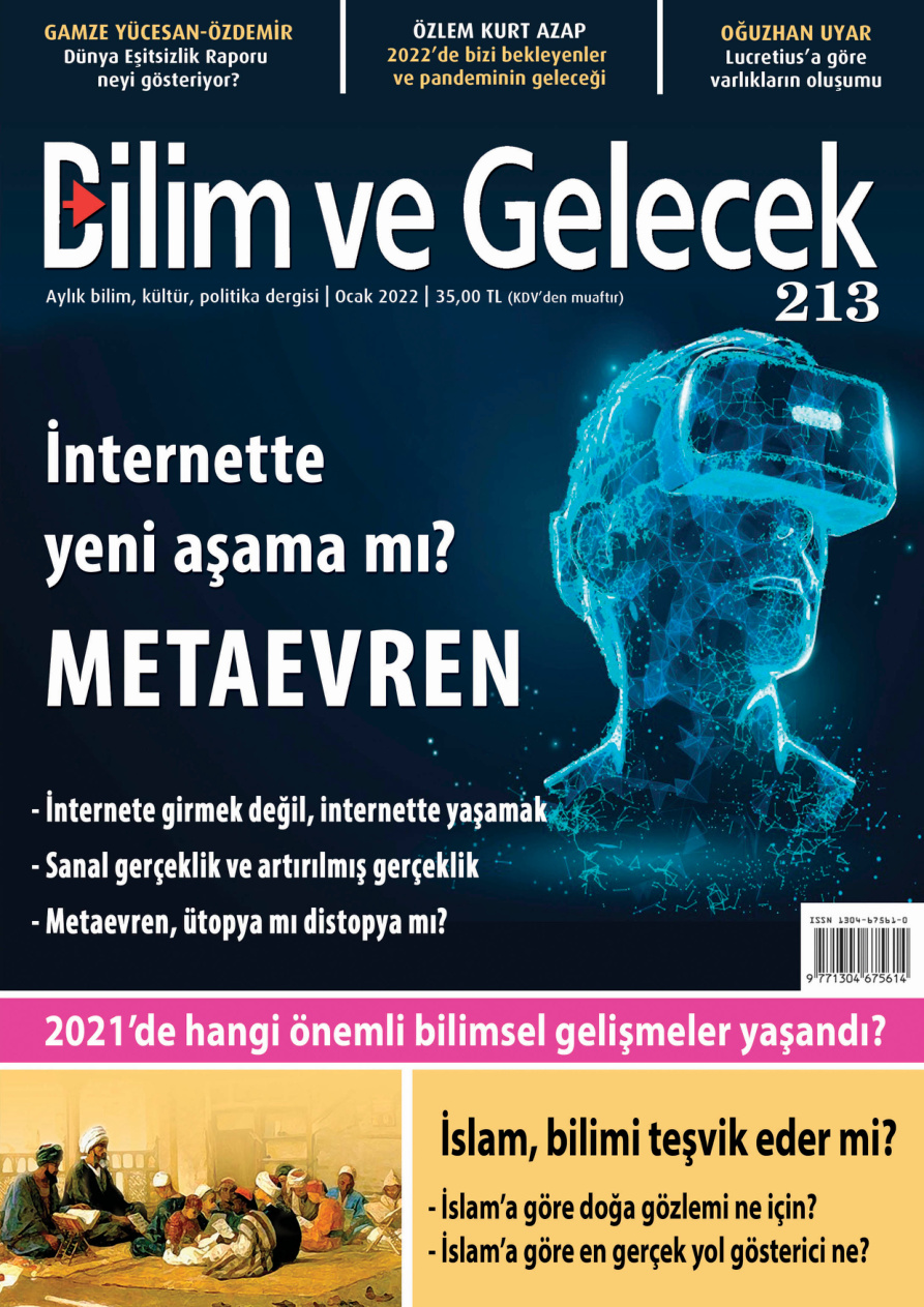 Bilim ve Gelecek Sayı 213 Ocak 2022 PDF İndir – Kolektif